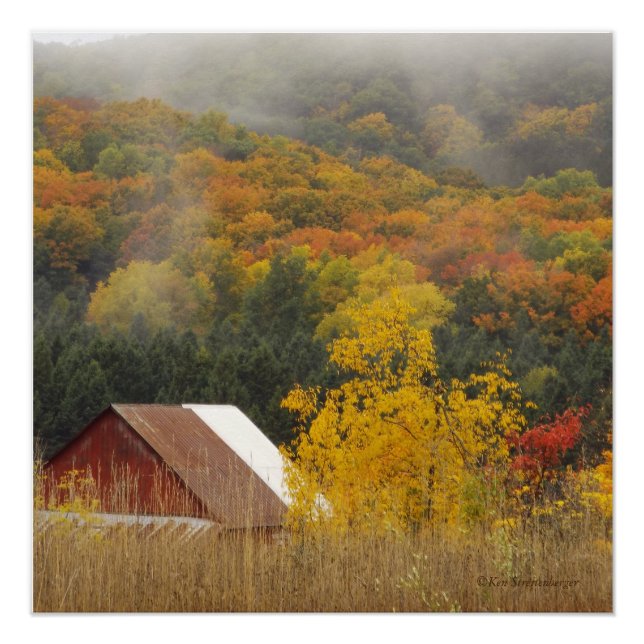 "HERBST AUF DEM LANDE" POSTER (Vorderseite)