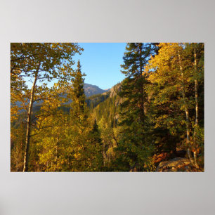 Herbst auf dem Weg zum Dream Lake Poster