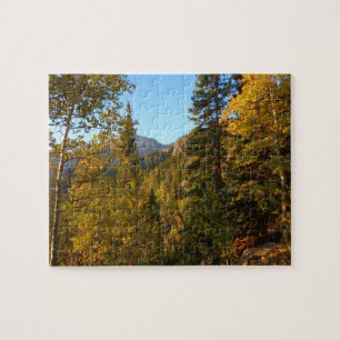 Herbst auf dem Weg zum Dream Lake Puzzle