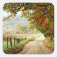 Herbst auf einer Landstraße