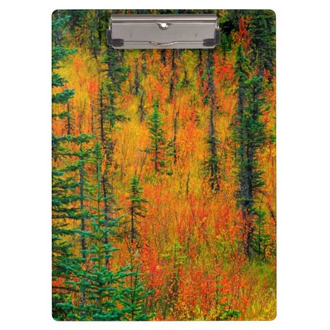 Herbst auf einer Wiese Klemmbrett (Vorderseite)