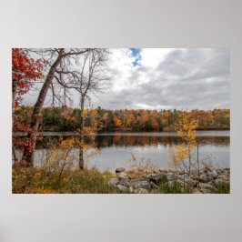 Herbst auf Haviland Cove Beach Poster