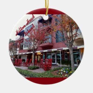 Herbst auf Hilton Head Island - Hafenstandort Shop Keramik Ornament