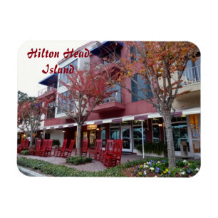 Herbst auf Hilton Head Island - Hafenstandort Shop Magnet