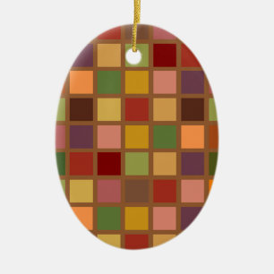 Herbst auf Platz Keramikornament