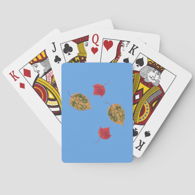 Herbst-Augenbonbon-Spielkarten Spielkarten (Rückseite)