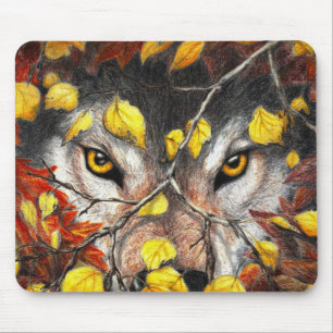 Herbst-Ausblick Mousepad