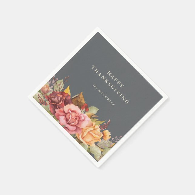 Herbst/Autumnal-Erntedank Serviette