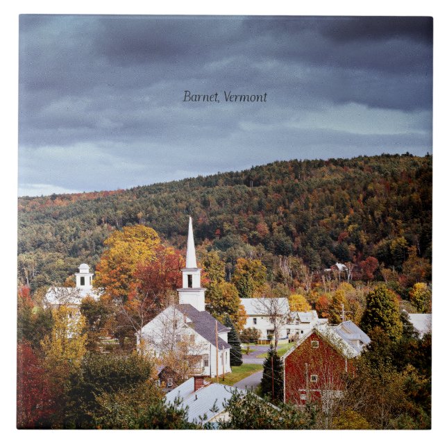Herbst, Barnet, Vermont Fliese (Vorderseite)