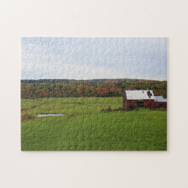 Herbst-Bauernhof Puzzle