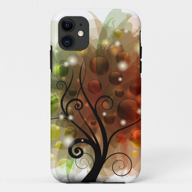 Herbst-Baum Case-Mate iPhone Hülle (Rückseite)