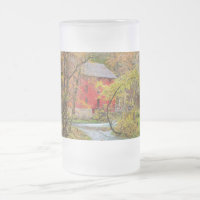 Herbst bei Alley Mill Mattierte Tasse