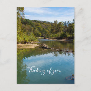 Herbst bei Bryant Creek Denken Sie an Postkarte