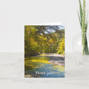 Herbst bei Busiek Painterly Dankeschön Karte