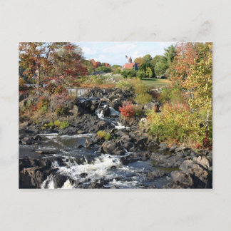Herbst bei Cargill Falls Postkarte