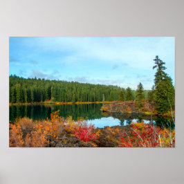 Herbst bei Clear Lake Poster