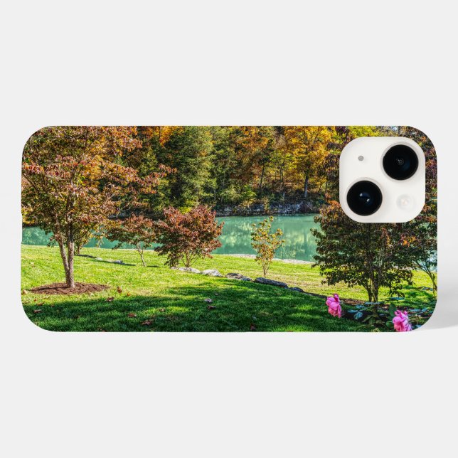 Herbst bei Dogwood Case-Mate iPhone Hülle (Rückseite (Horizontal))
