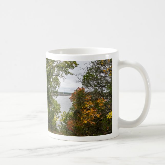 Herbst bei Truman Dam Kaffeetasse (Rechts)