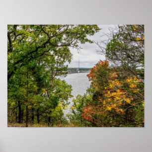 Herbst bei Truman Dam Poster