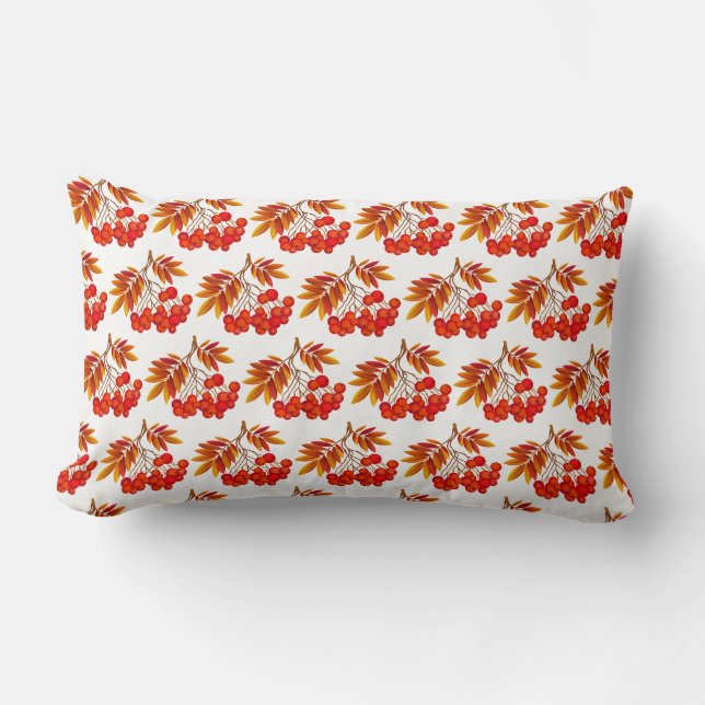Herbst Berries Pillow Lendenkissen (Vorderseite)