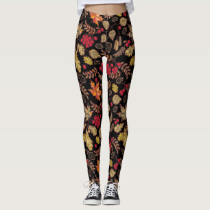 Herbst-Blatt-Laub Leggings