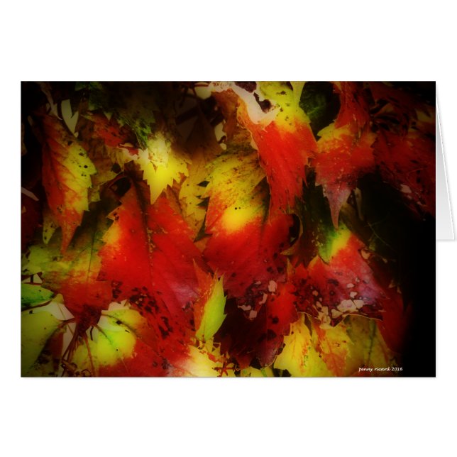 Herbst-Blätter (Vorderseite (Horizontal))