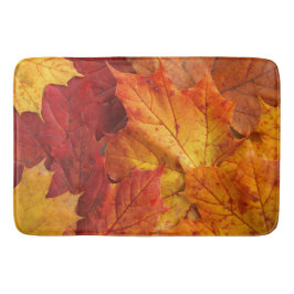 Herbst-Blätter Badematte
