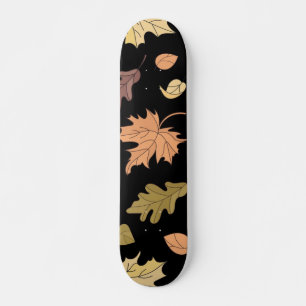Herbst, Blätter, Blatt Skateboard