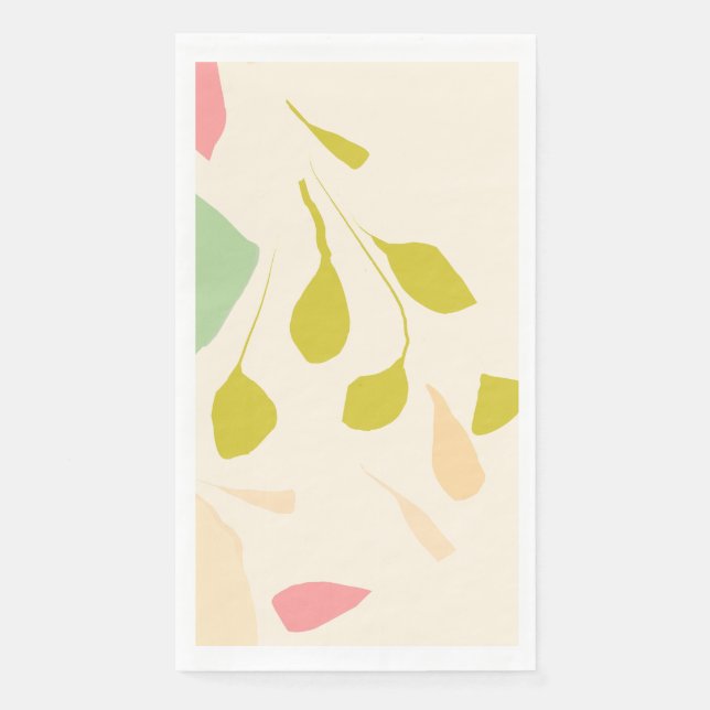 Herbst Blätter Bunch Papier Napkins, Gästetuch Serviette (Vorderseite)