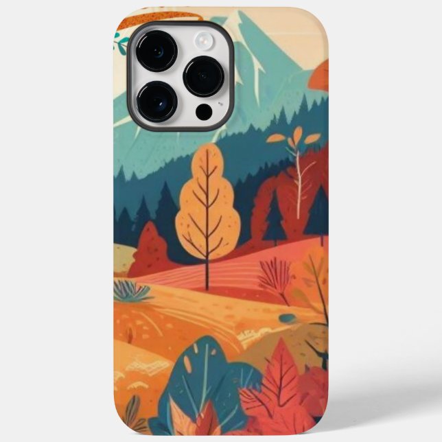 Herbst/Blätter/bunt Case-Mate iPhone Hülle (Rückseite)