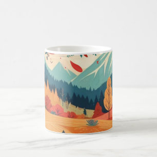 Herbst/Blätter/bunt Kaffeetasse