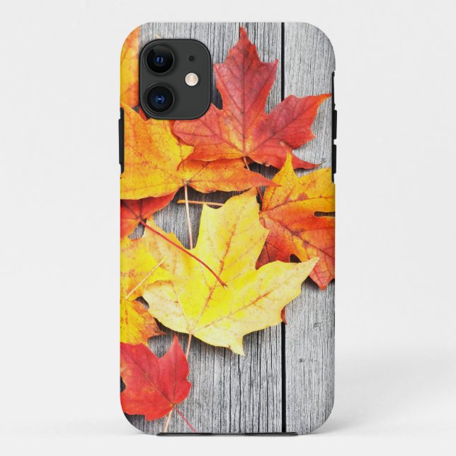 Herbst-Blätter Case-Mate iPhone Hülle (Rückseite)