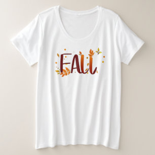 Herbst/Blätter  Große Größe T-Shirt
