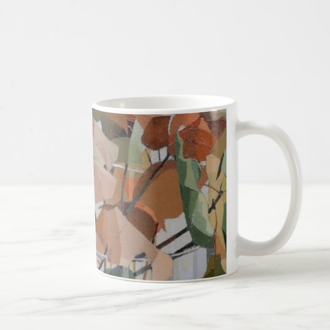 Herbst-Blätter Kaffeetasse (Rechts)
