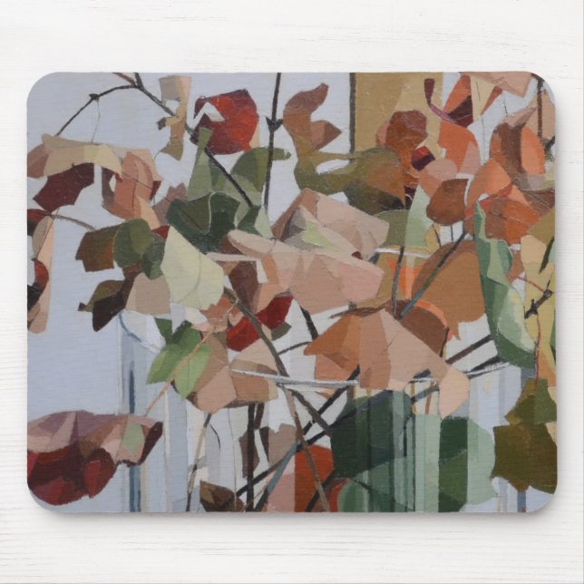 Herbst-Blätter Mousepad (Vorne)