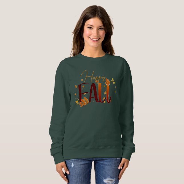 Herbst/Blätter  Sweatshirt (Vorne ganz)