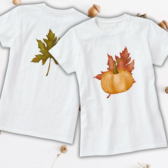 Herbst-Blätter T-Shirt (Von Creator hochgeladen)