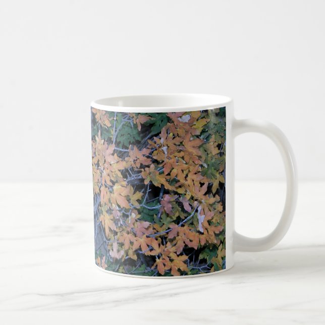 Herbst-Blätter Tasse (Rechts)