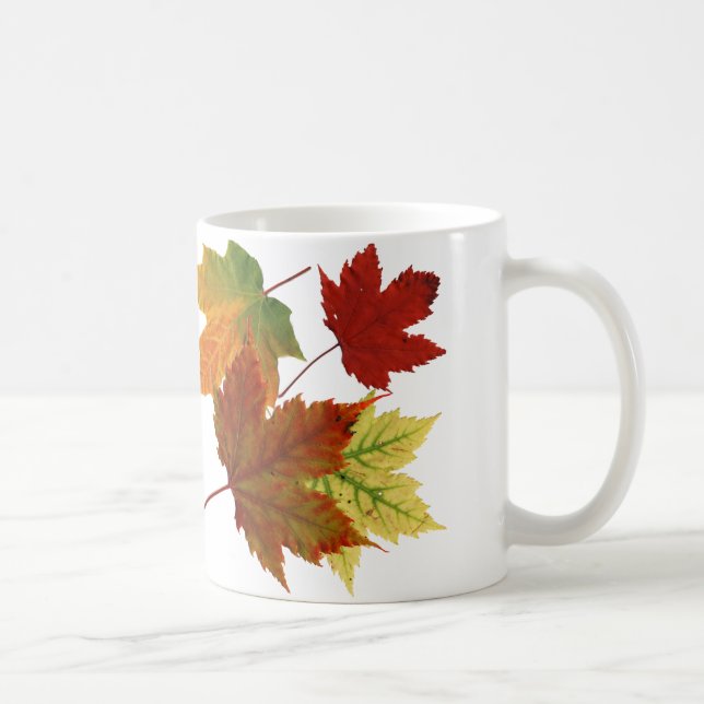 HERBST-BLÄTTER TASSE (Rechts)