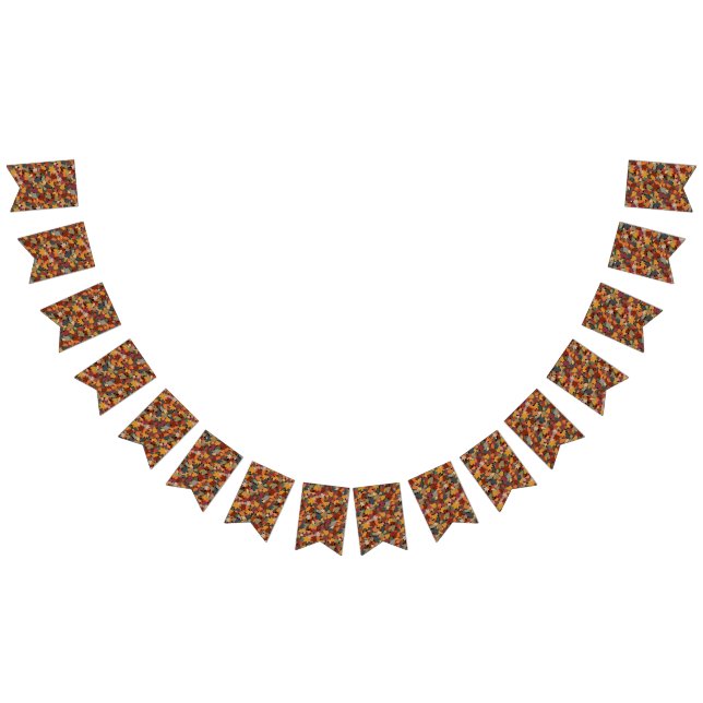 Herbst & Blätter Wimpelkette (Alle)