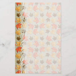 Herbst bleibt 1 Stationierung Briefpapier