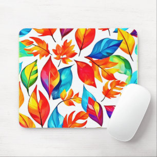 Herbst bleibt Abstrakt Mousepad