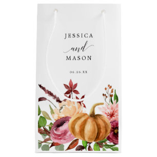 Herbst Bliss Hotel Wedding Geschenktasche Kleine Geschenktüte