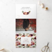 Herbst-Blume Elegante Moderne botanische Hochzeit