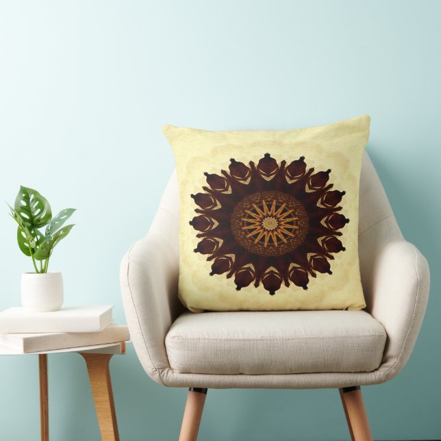 Herbst Blume Mandala...... Kissen (Stuhl )
