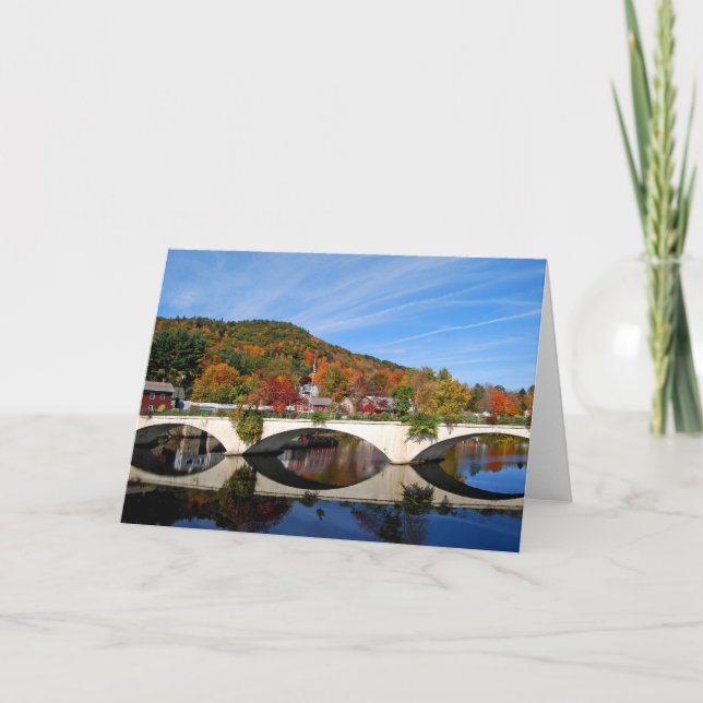 Herbst - Blume notecard Karte (Vorderseite)