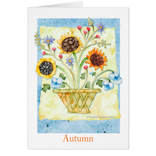 Herbst-Blumen (Vorne)