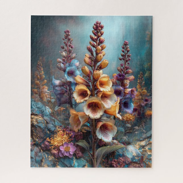 Herbst-Blumen-Puzzle Puzzle (Vertikal)