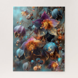 Herbst-Blumen-Puzzle Puzzle