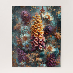 Herbst-Blumen-Puzzle Puzzle